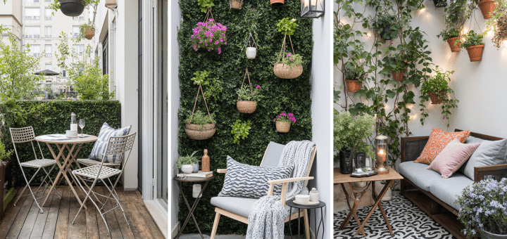 3 pomysły na balkon w bloku