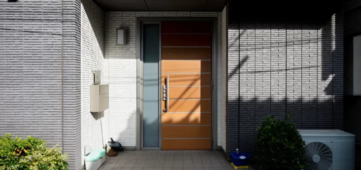 Wejściowe drzwi kompozytowe